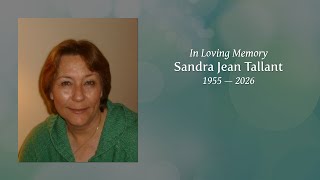Remembering Sandra Jean Tallant