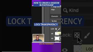 Add shadows fast in Photoshop #shorts #photoshop