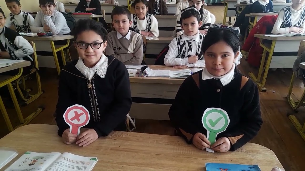 Hazorasp tumanidagi 45-sonli maktabning 4-