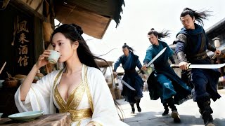 白衣美女隨手救下的男人，竟然是當朝太子，太子高調宣布她是第壹女將軍！