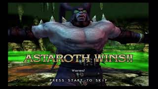 Soul Calibur II(Gamecube)-Astaroth vs Nightmare