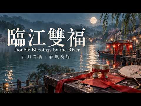 《臨江雙福》 Double Blessings by the River 『江月為聘春風為媒，你的紅袖輕拂過我衣袂。』｜炅懂財 JonasKnowsFinance #sunoai #rnb