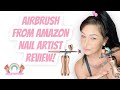 Testing and Review of an Amazon Airbrush Nail Machine: Unboxing, Application, and Impression!