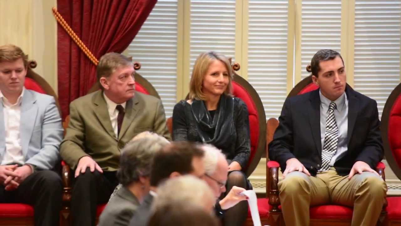 Evan Russell Honored by Vermont State Legislature