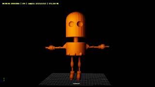 Robot turntable animation