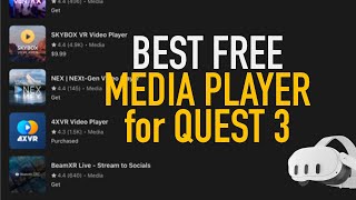 Best FREE Media Player for the Meta Quest 3 VR Headset screenshot 3