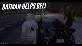 Batman helps Bell evade a warrant | GTA 5 RP NoPixel 4.0