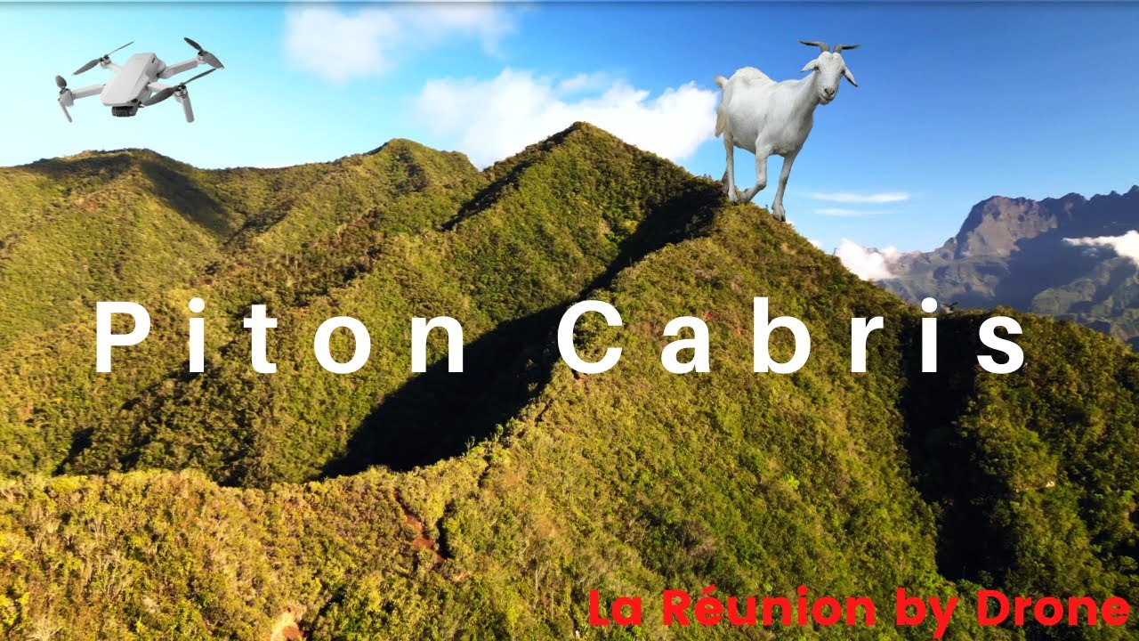 LA REUNION By Drone - Piton Cabris par le Tapage (January 2023