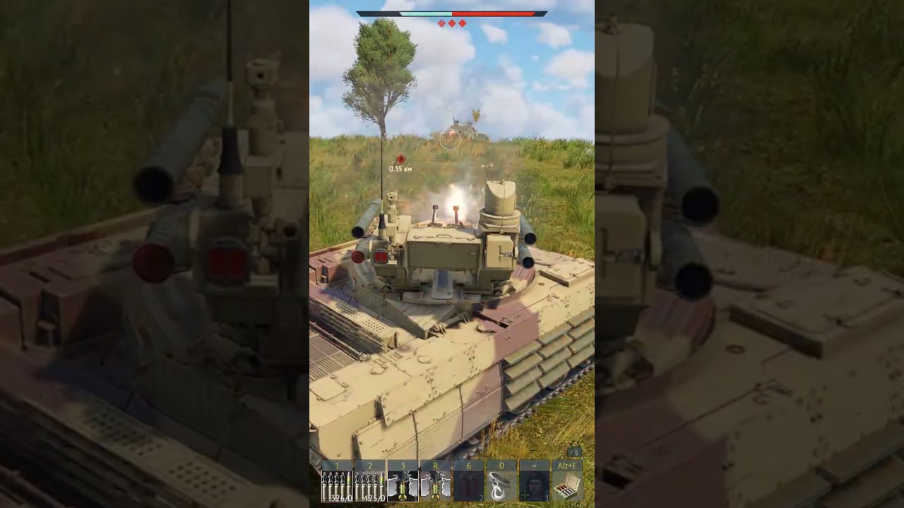 T-72Б3 и БМПТ в Wat Thander