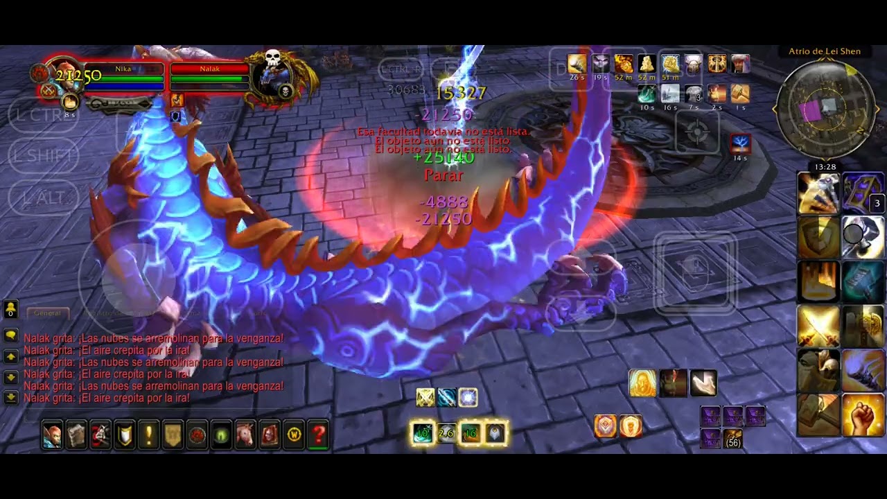 Wow movil (Nalak solo pala tank)