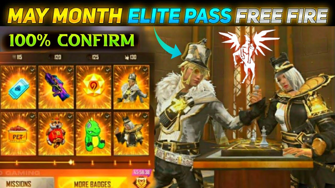 May Elite Pass Free Fire 2022 | Season 48 Elite Pass | Free Fire May Elite Pass 2022🔥Next Elite Pass
