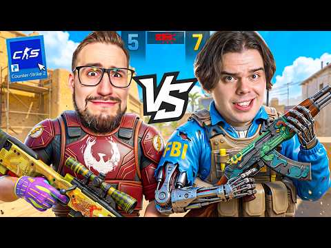 SHOWMATCH WITH CHEATS: YOUTUBE SQUAD vs. MURZOFIX IN CS2! EVERY ROUND = NEW ABILITIES