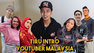 Tiru Intro Youtuber Malaysia Alieff Tiru