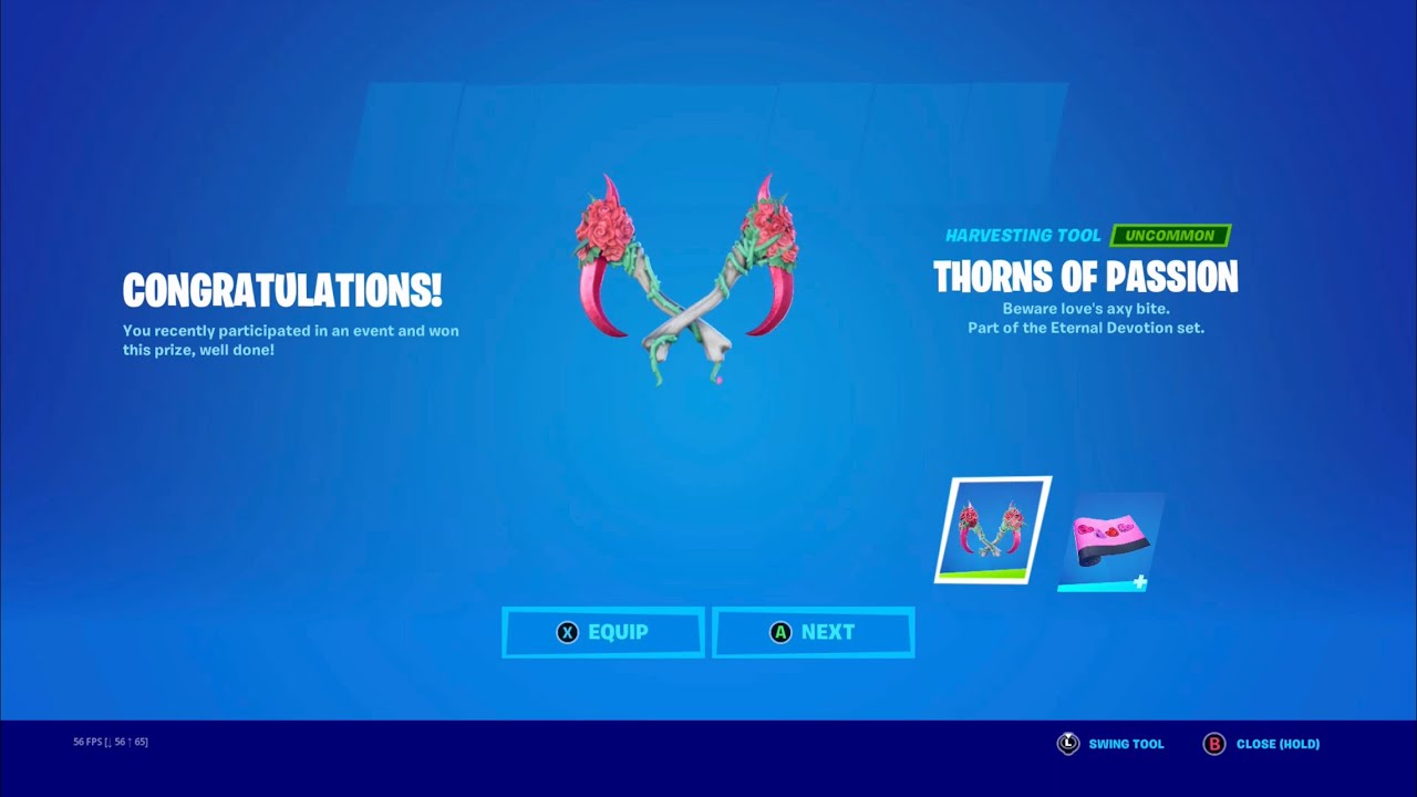 *FREE* THORNS OF PASSION PICKAXE REWARD!! (STONEHEART TRIALS EVENT) [LAST DAY] 🥀