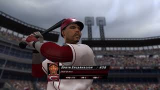 Game 1 at Cincinnati Reds - MLB 2K8 Franchise Gameplay (Arizona Diamondbacks) screenshot 2