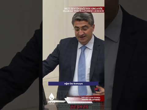 Mut Zeytinyağı'nın Organik Olarak Tescillenmesi Gerekir