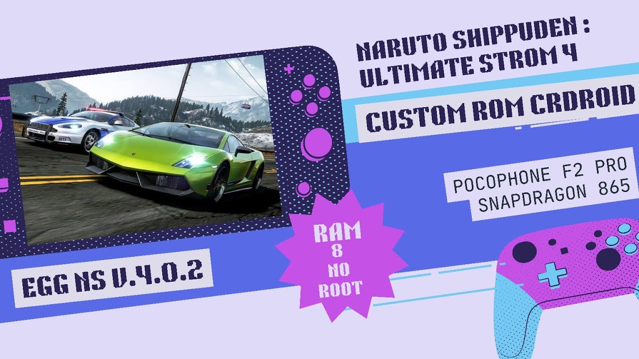 Egg Ns V.4.0.2 | Emulator Nintendo Switch | Need For Speed Hot Pursuit Remasted | Pocophone F2 Pro