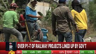 P1 trillion railway projects lined up by gov't