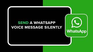How to Send a WhatsApp Voice Message Silently screenshot 5