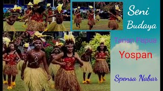 Seni Budaya - Tarian Daerah Papua Yosim Pancar Yospan SMP Negeri 1 Nabire Barat.