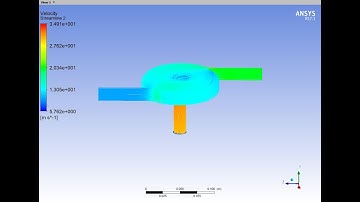 Ansys Workbench Tutorial-Cold and Hot Water Flow Simulation (Fluid Flow CFX)