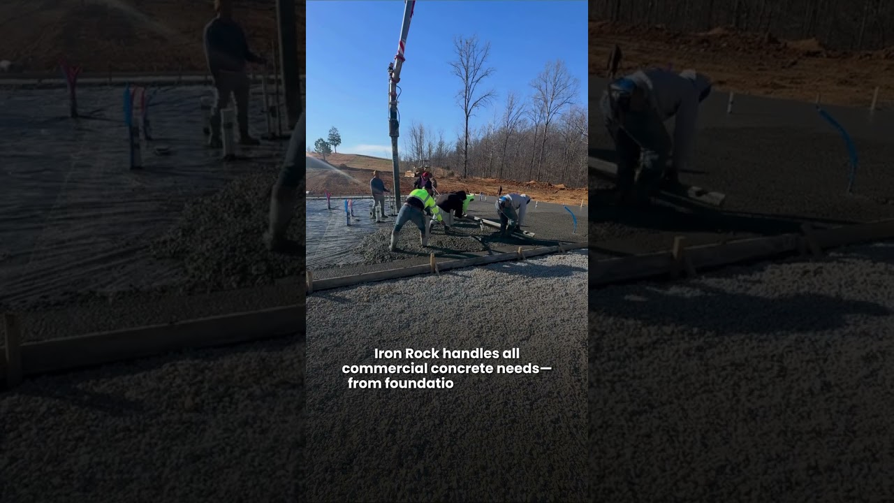 Welcome to Iron Rock Concrete Works! 🏗️💪