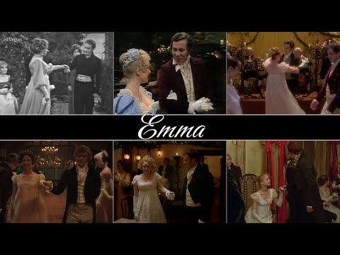 Mr. Knightley dances with Harriet - Emma (1967,1972,1996,1996TV,2009,2020)