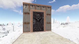RUST SKIN SPOTLIGHT - Tombgate Armored Door