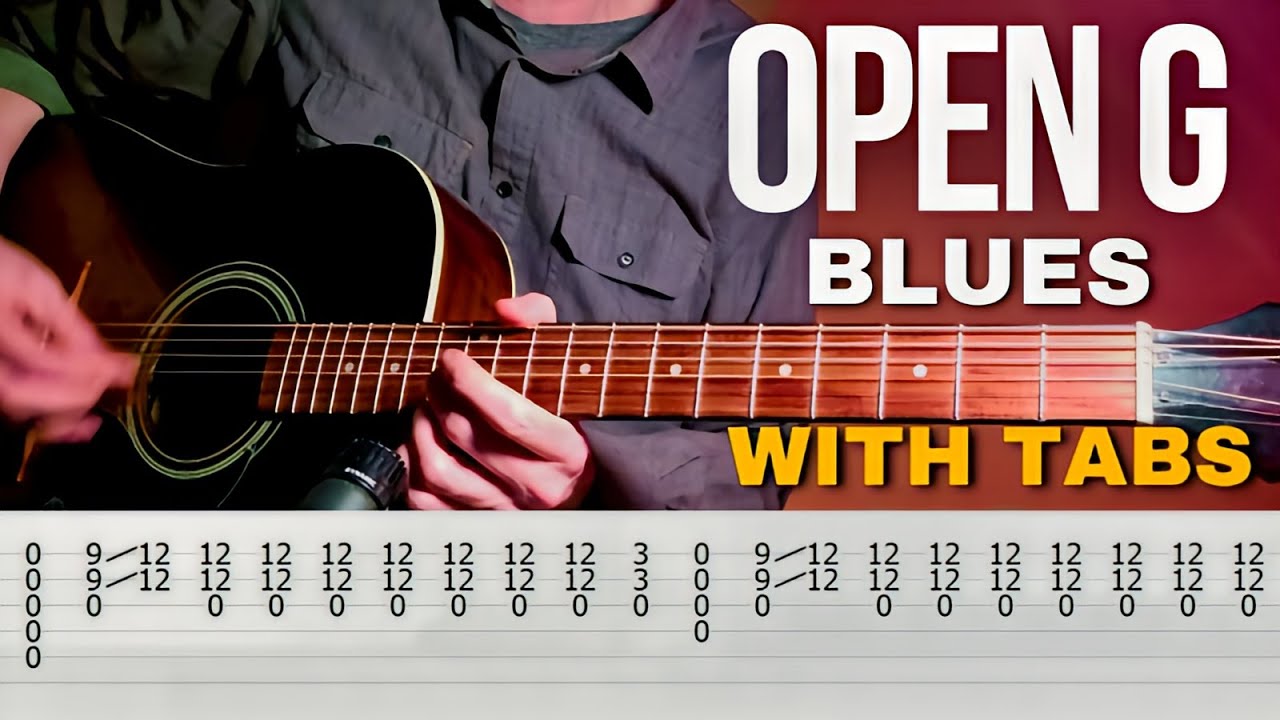 3 Easy Acoustic Blues Riffs in Open G Tuning - YouTube