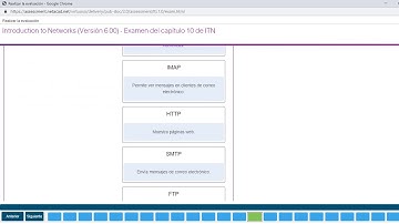 Introduction to Networks ( Versión 6.00) - Examen del capítulo 10 de ITN