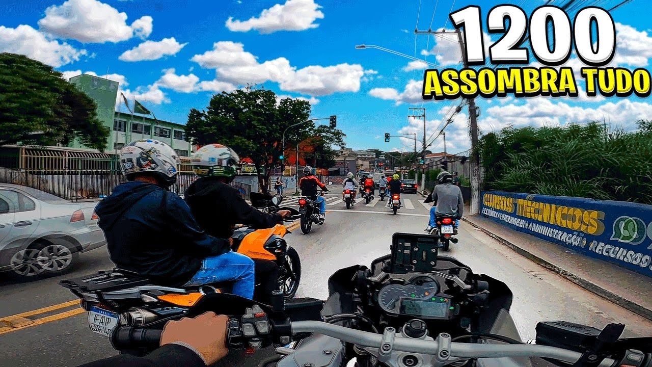 PIAO NO MORRO DE BMW 1200 SÓ O CANO