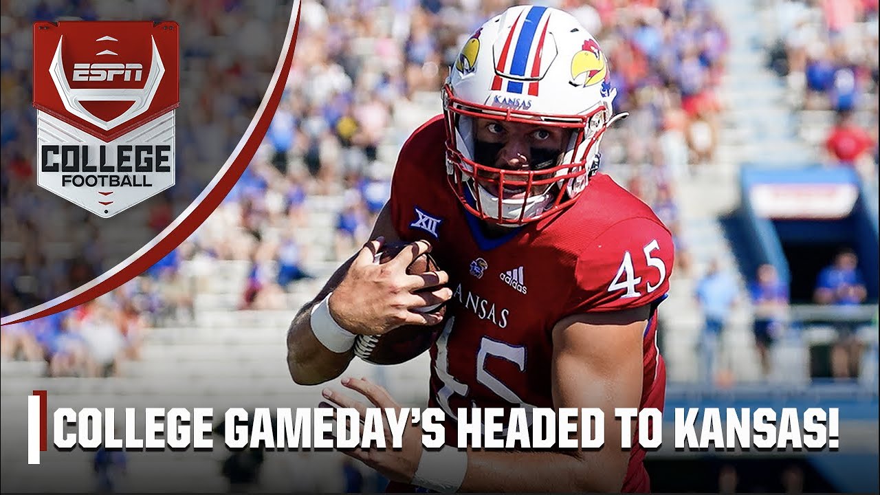 HOW ABOUT KANSAS?! College GameDay will be there soon! 👏 ESPN College