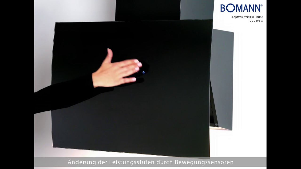 Dunstabzugshaube Bomann Kopffreie Vertikal-Haube DU 7605