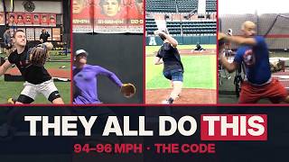 5 Pitchers Throwing 94–96 MPH All Do This (The Velocity Code)