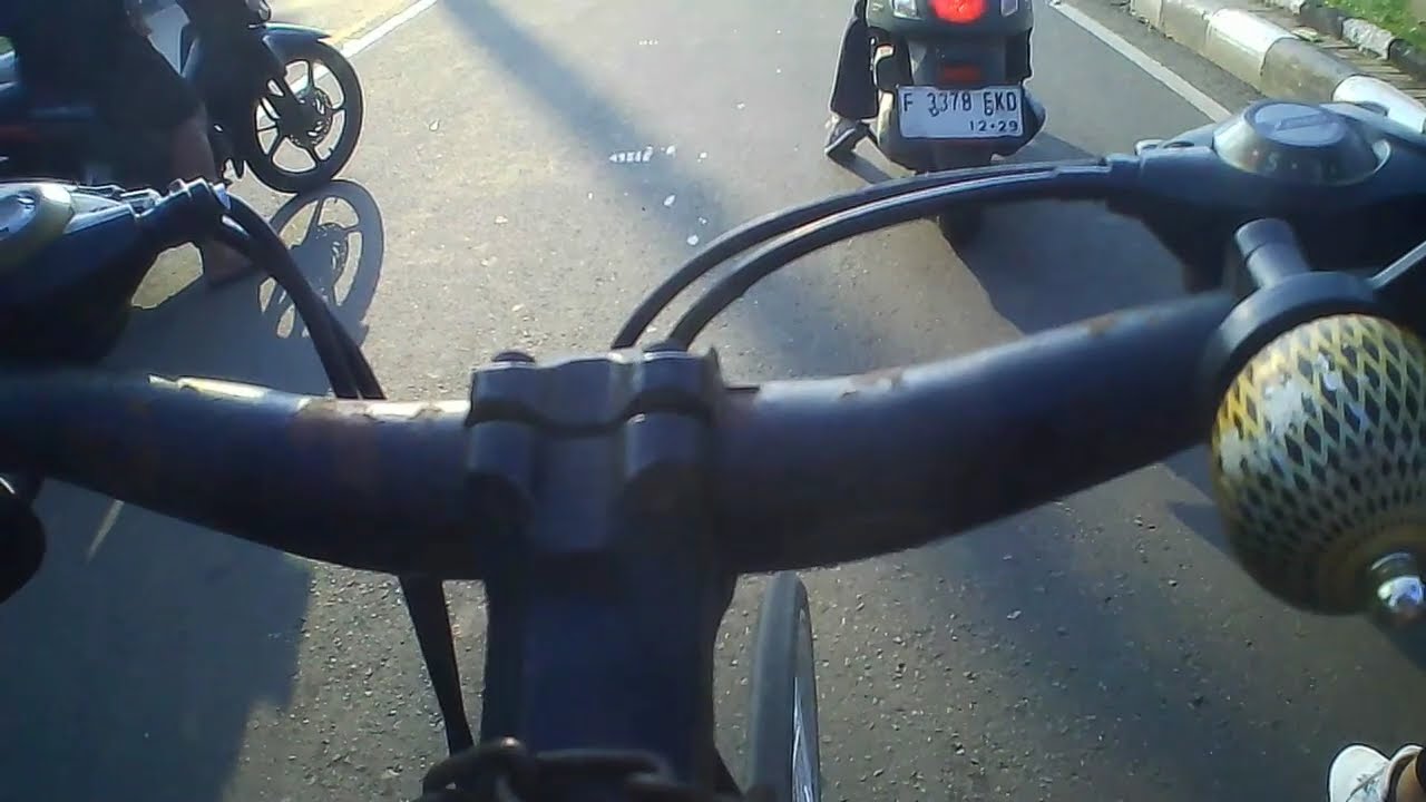 Sunday morning ride to stadion pakansari bogor