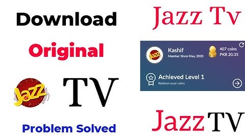 Jazz TV Original Download Kesy Karin | jazz tv install problem Solve