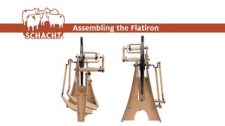 Assembling the Flatiron Spinning Wheel