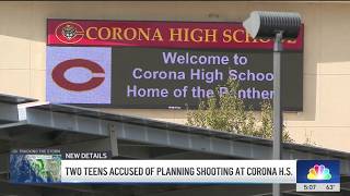 2 girls arrested for plotting school shooting at Corona High