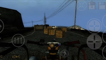 Gameplay of the new port from Nillerusr - [Half-Life 2 on Android]