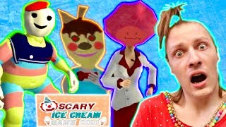 SCARY ICE CREAM : JE TERMINE LE FAUX GLACIER PSYCHOPATHE EFFRAYANT ! Nadège Candle screenshot 3