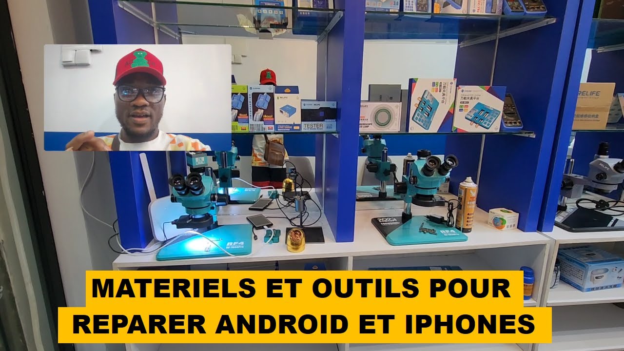 Matériels et outils pour réparer tous les téléphones Android et iPhones ...