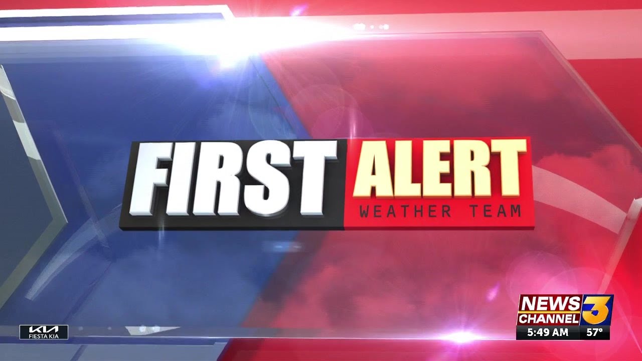 First Alert Forecast with Patrick Evans Wednesday Morning - YouTube