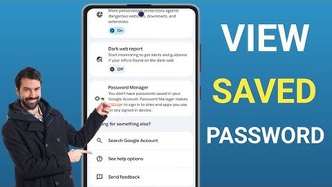 Hoe u opgeslagen wachtwoorden op uw mobiel kunt bekijken (2025) | Bekijk alle opgeslagen wachtwoo...