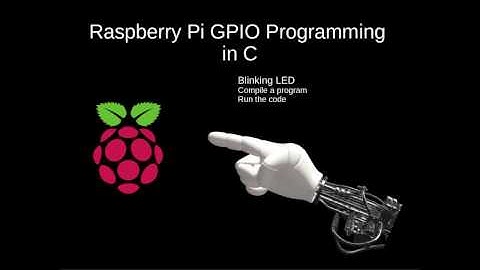 Rasp Pi Blink in c