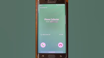 Galaxy S6 edge (Stock Android 7) incoming call has battery empty! #shorts