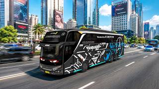 Bus Pandawa 87 rute cirebon purwokerto bisa simulator indonesia screenshot 3