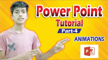 Animation Tab In PowerPoint In Hindi || सीखे Slide पर Animation लगाना Powerpoint में