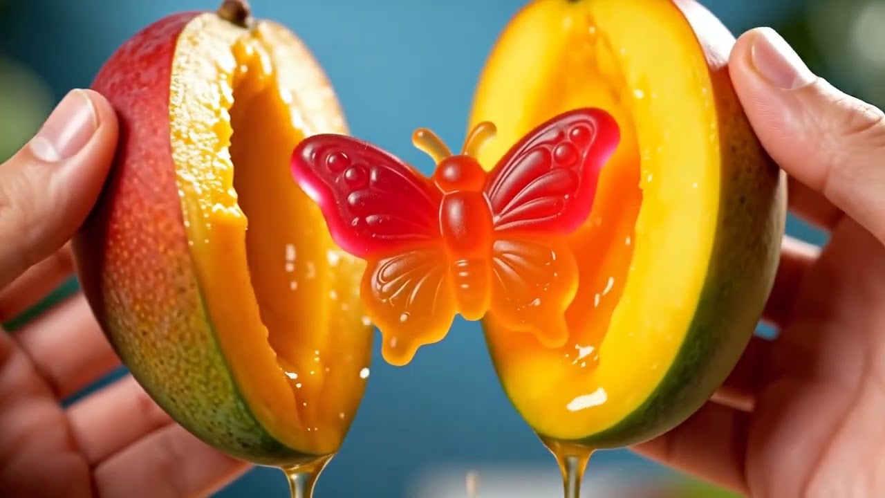 Would you eat this gummy butterfly?
