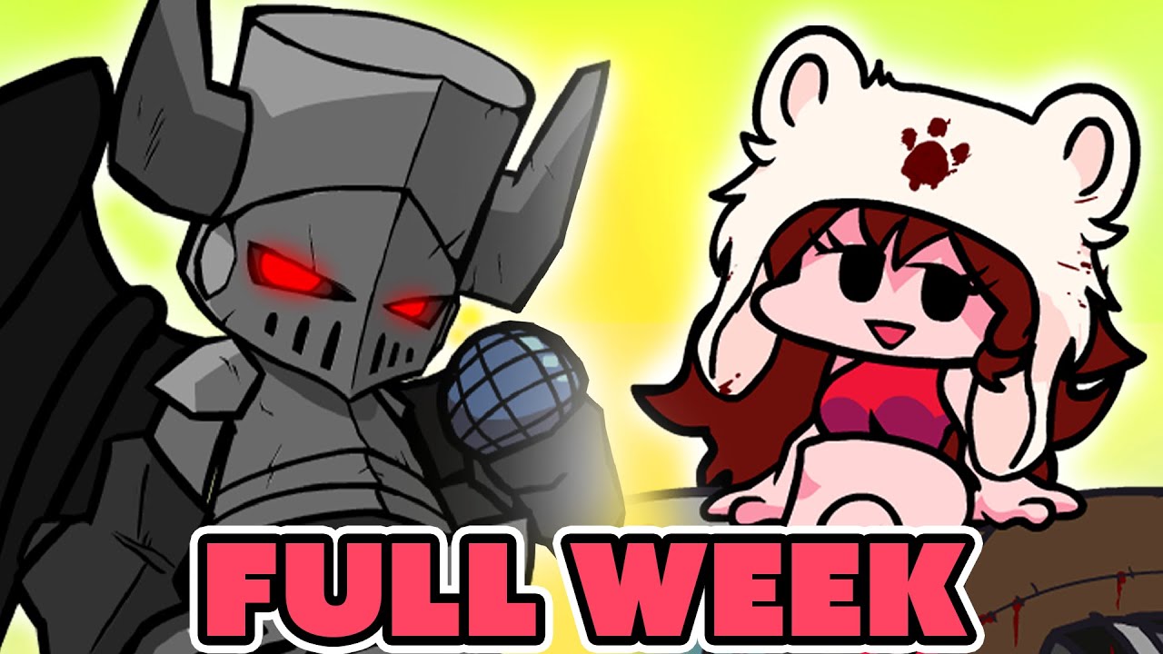 FRIDAY NIGHT FUNKIN' mod Boyfriend vs NECROMANCER (Castle Crashers) ЦЕЛАЯ НЕДЕЛЯ! + СКАЧАТЬ