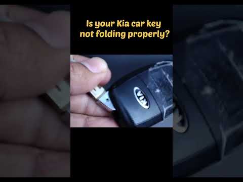 Kia Car key not folding Properly Problem Solved #shorts #kia #carkeys